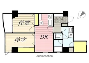 エルスタンザ関内大通公園【7階】の間取り