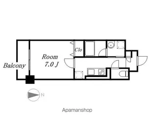 DIAMOND MOON【11階】の間取り