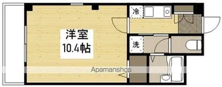 さぼうる住吉【2階】の間取り