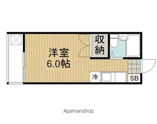 東京都杉並区阿佐谷北3丁目【アパート】の間取り