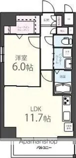 UPWARD【3階】の間取り