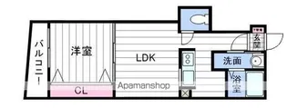 アルコバレーノ東札幌【3階】の間取り
