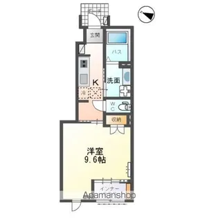 DIVA(ディーバ)【1階】の間取り