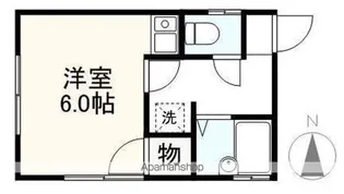 山本ハイツ【1階】の間取り