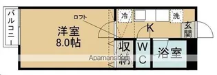 アクセスコート壱番館【202号室】の間取り