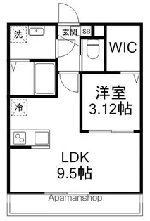 AJ八千代中央【2階】の間取り