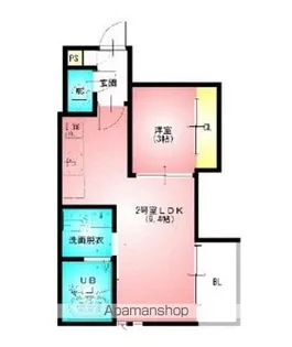 REGALEST本千葉【2階】の間取り