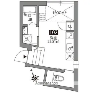 GREEN TERRACE KICHIJOJI【1階】の間取り