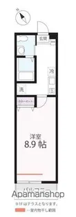 ハーミットクラブハウス片倉町【2階】の間取り