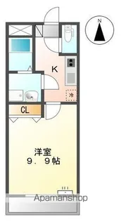 エルシャトー【103号室】の間取り