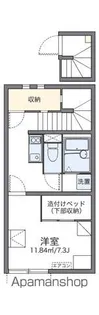 レオネクストくつわだ【207号室】の間取り