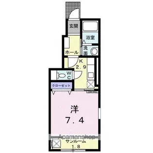 アクティブシティ【1階】の間取り
