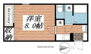 フォレストみのり台【1階】の間取り