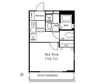 シュールメゾン戸塚【2階】の間取り