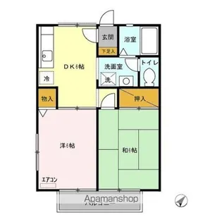 サントビーヒルズ C【2階】の間取り