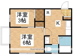 ピジョン【1階】の間取り
