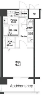 エンクレスト天神MODE【11階】の間取り