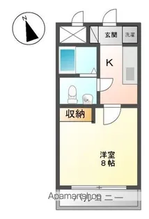 リバパレス高井戸【2階】の間取り