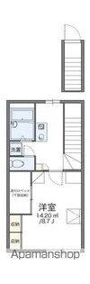 レオパレス藤原台【207号室】の間取り
