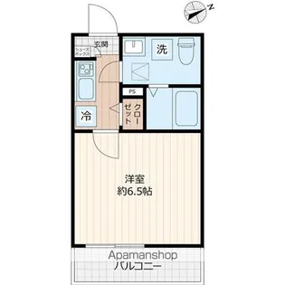 ソルロス船橋【2階】の間取り