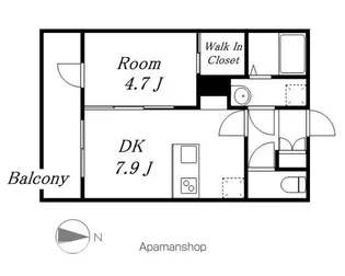 FAMILY STAGE八田【3階】の間取り