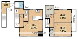 FUJI文京【1階】の間取り