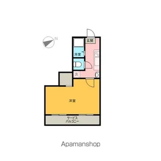 プレステージ太田【5階】の間取り