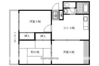 乾ハイツ【103号室】の間取り