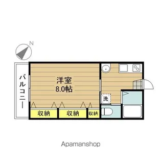 コンフォート北戸田【2階】の間取り