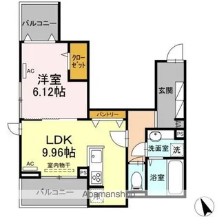 ルポゼ【3階】の間取り