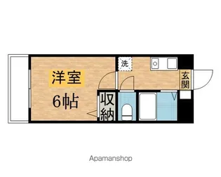 レジデンスSUDA【306号室】の間取り