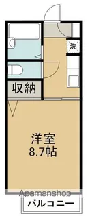 ブッシュ・クローバー【2階】の間取り