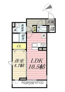 SOLANA藤沢【1階】の間取り