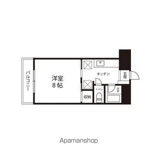 エルミタージュ仙台【514号室】の間取り