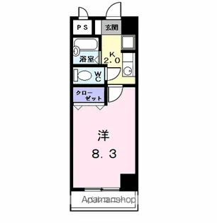 ネオサイト【4階】の間取り