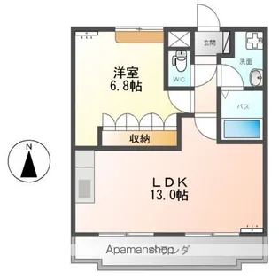 エルアールB【2階】の間取り