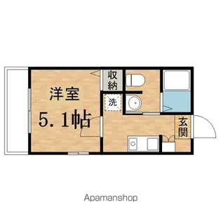 フルセイル大塚Ⅱ【204号室】の間取り
