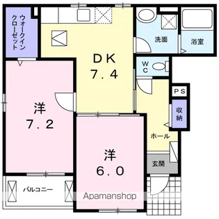 H・CANTIK Ⅳ【1階】の間取り
