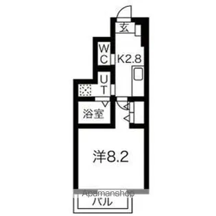 プルミール【1階】の間取り