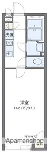 クレイノRuiNa Kiyou【2階】の間取り