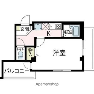 サンユーマンション【203号室号室】の間取り