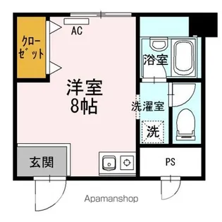 グレイスハイツ今浦【4階】の間取り