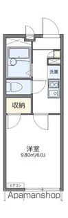 レオパレステラスつばさ【1階】の間取り