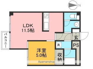 みずきハウス【2階】の間取り
