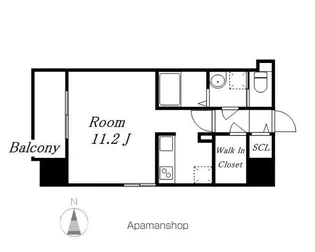 ヴィラエーデル名駅【5階】の間取り