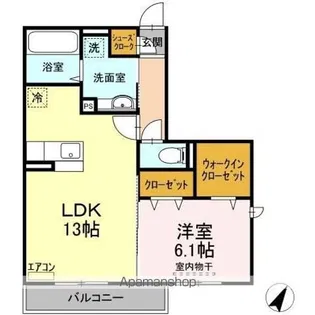 ステラ クレール【2階】の間取り