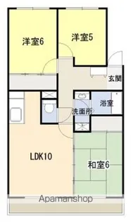 ニューグリーンハイツ【101号室】の間取り