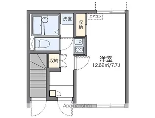 レオネクスト向光白【105号室】の間取り