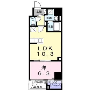 メイフェア【4階】の間取り
