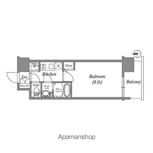 愛知県名古屋市中区新栄1丁目【マンション】の間取り
